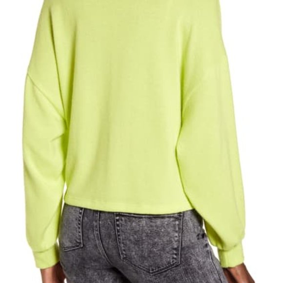 ALL IN FAVOR Mock Neck Sweatshirt - Picture 2 of 7